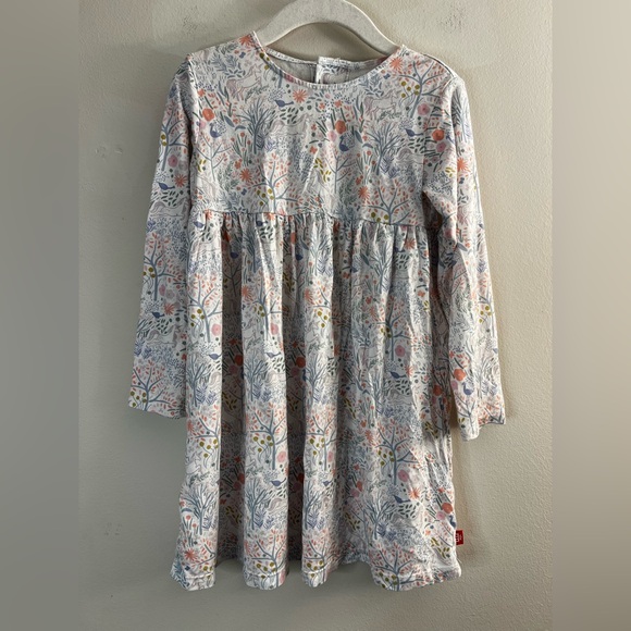 Magnetic Me Other - Magnetic Me girls unicorn floral forest print long sleeve dress 4t